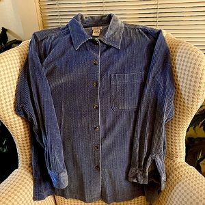 LL Bean Corduroy “Big Shirt”